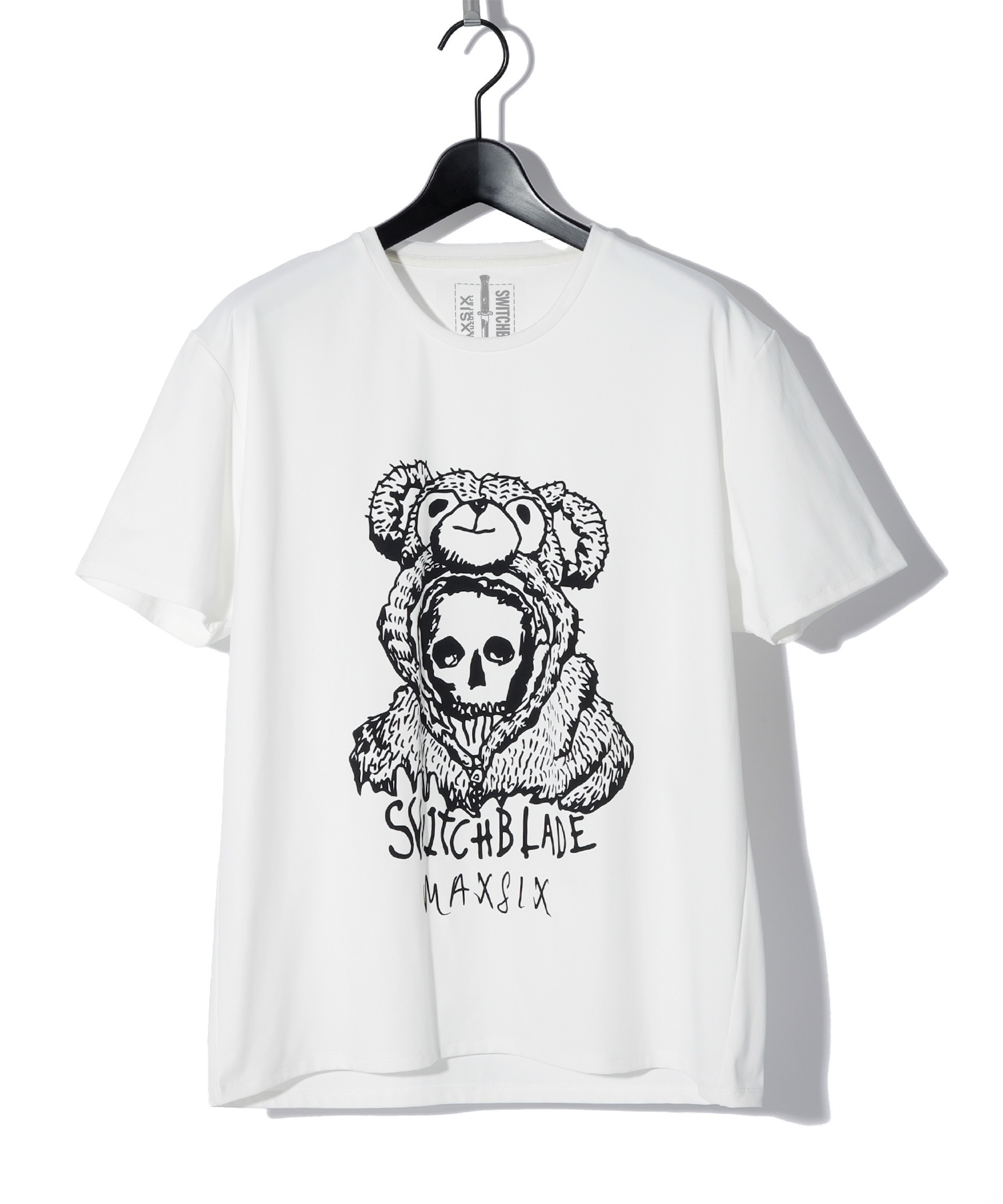 SWITCHBLADE × MAXSIX SKULL BEAR TEE