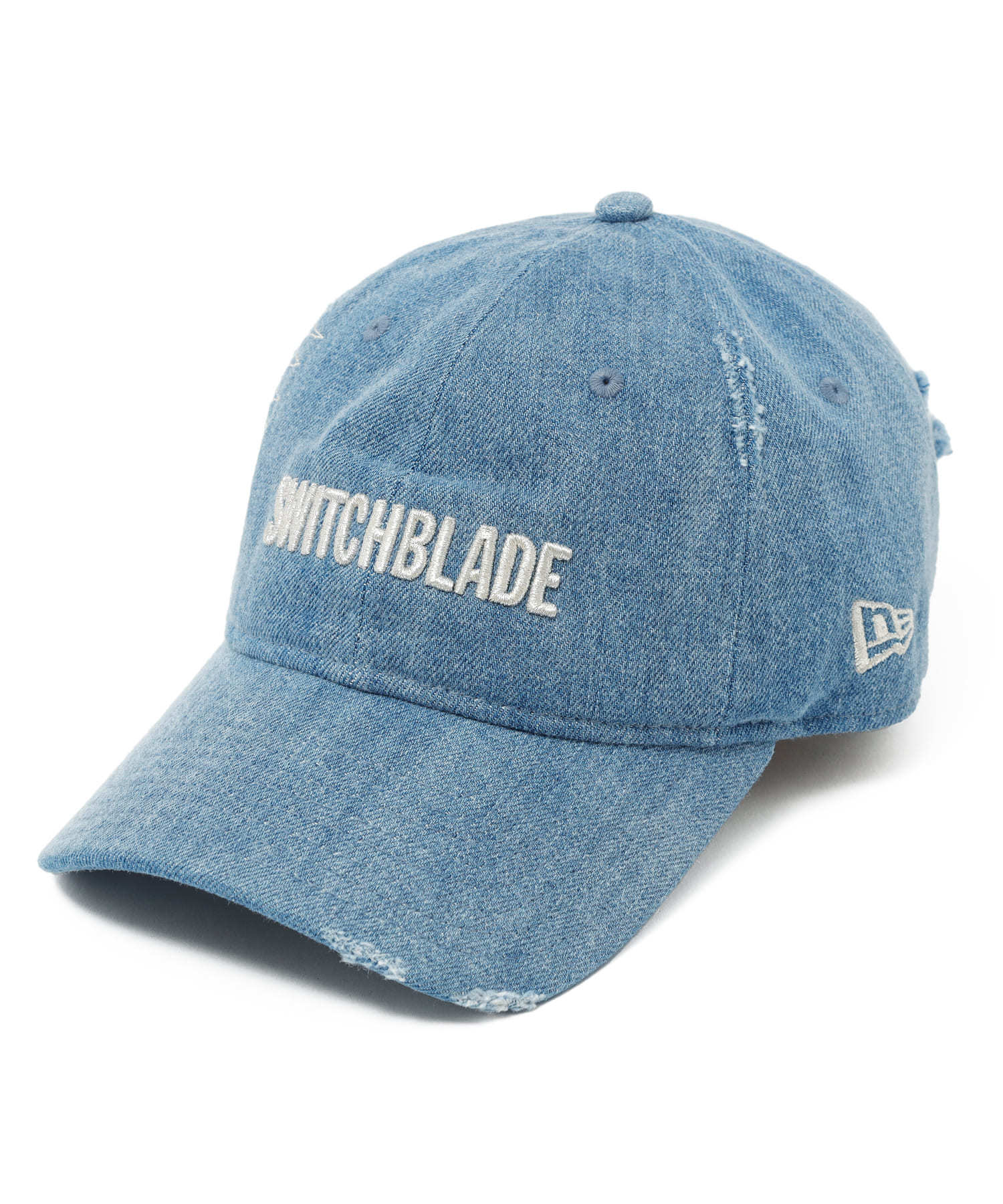 SWITCHBLADE × NEW ERA® DMG DENIM BASEBALL CAP