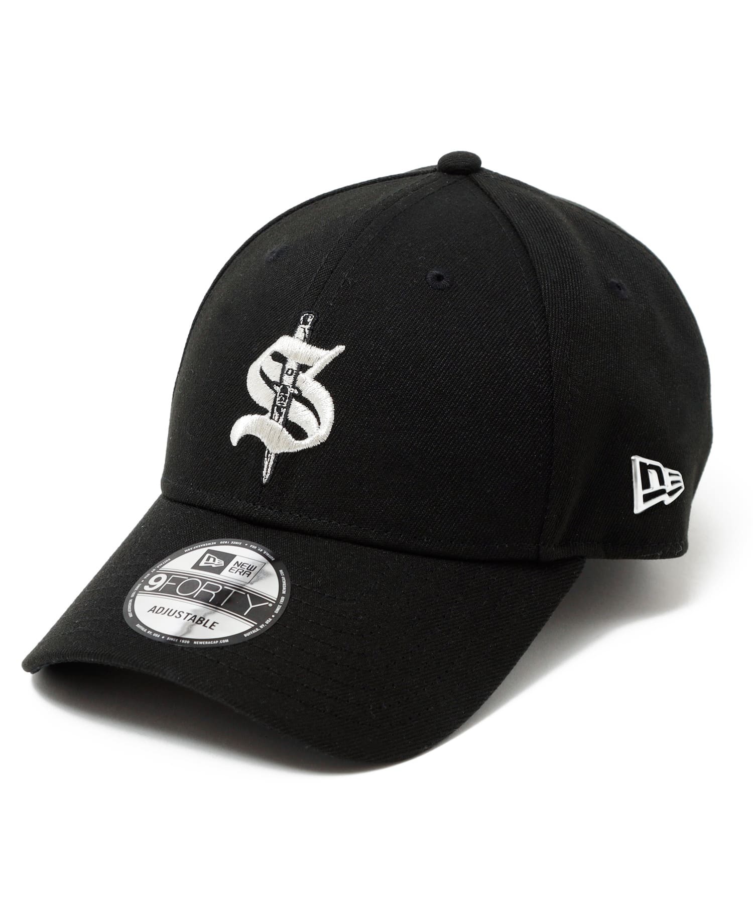 SWITCHBLADE × NEW ERA® SILVER SB LOGO BASEBALL CAP