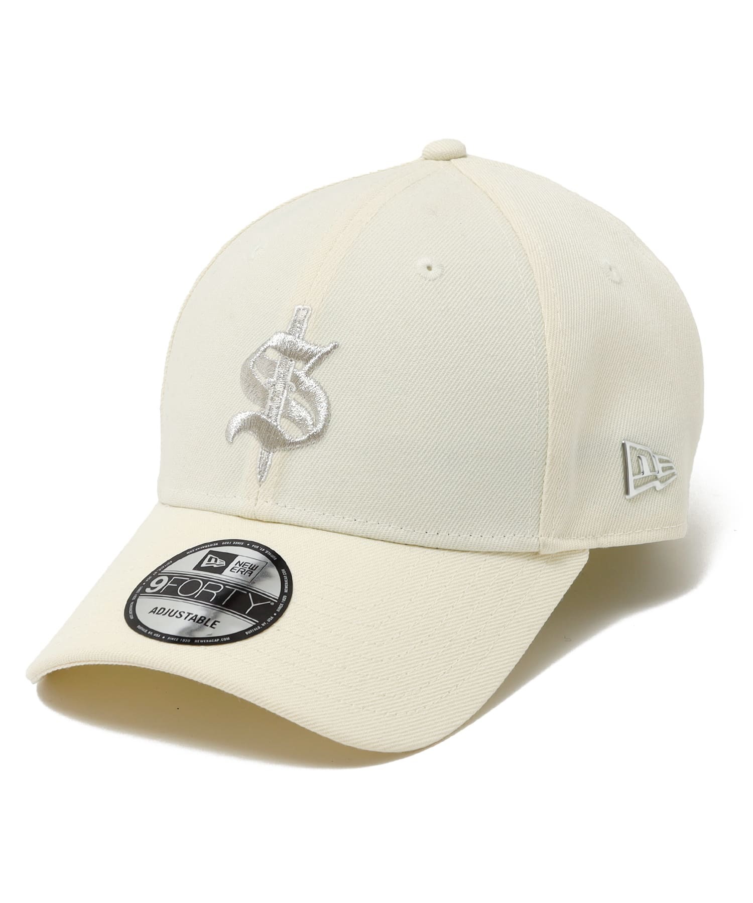 SWITCHBLADE × NEW ERA® SILVER SB LOGO BASEBALL CAP