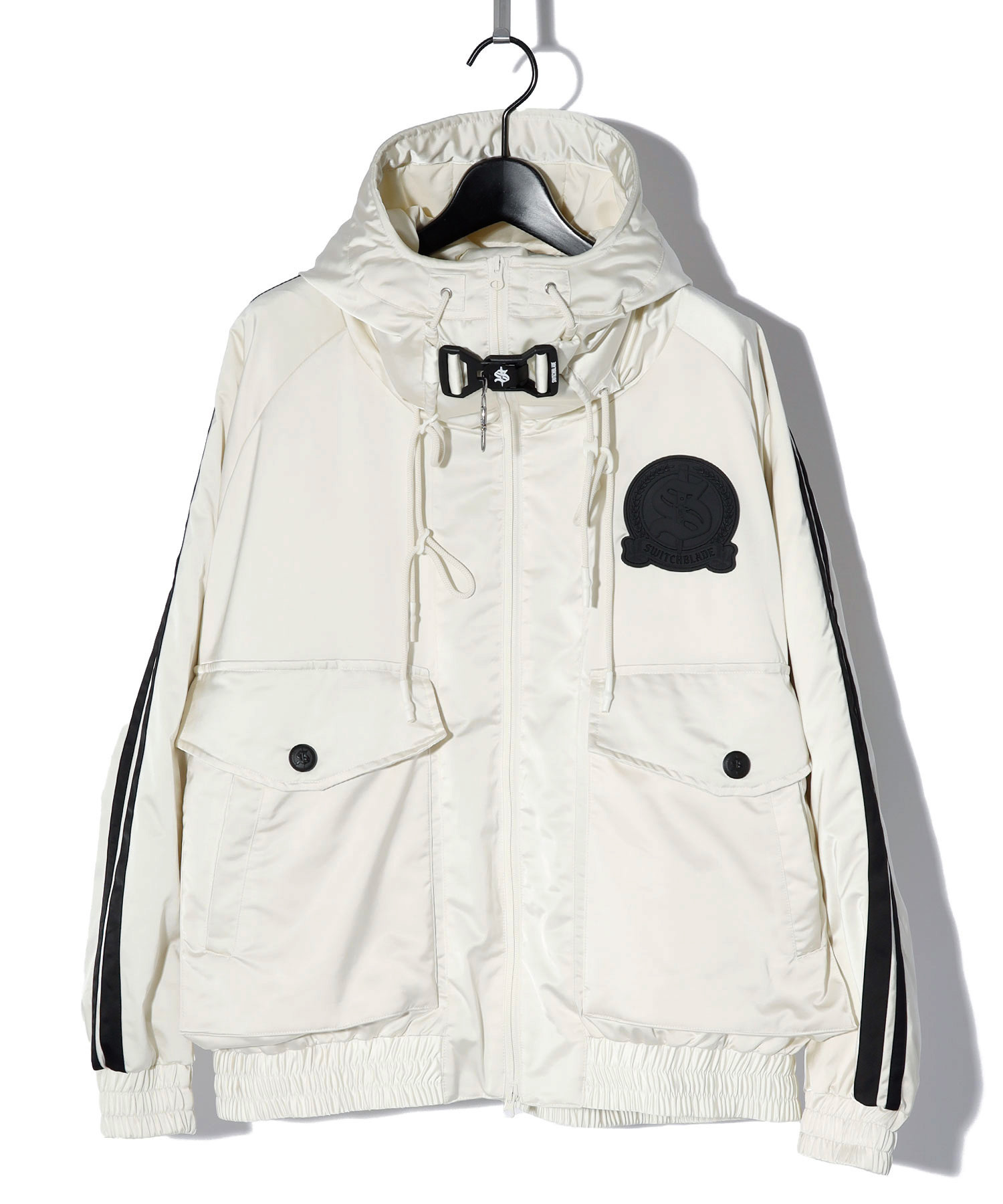 OVERSIZED HOODED DOWN JK w/ SB BUCKLE